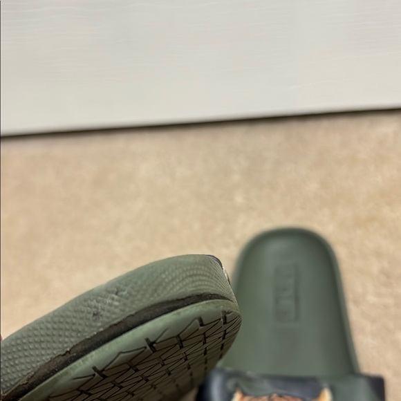 Men’s Polo Ralph Lauren Camouflage Tiger Slides Sz 11
